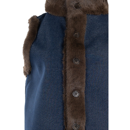 Atmos vest blauw