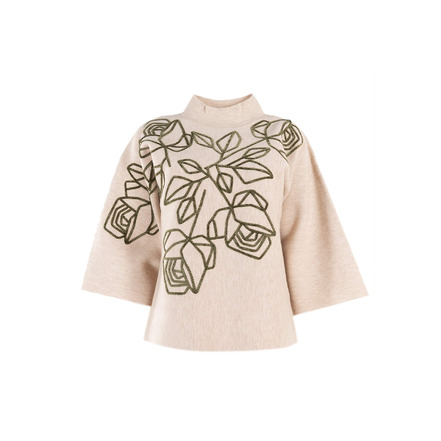 Atmos pullover ecru