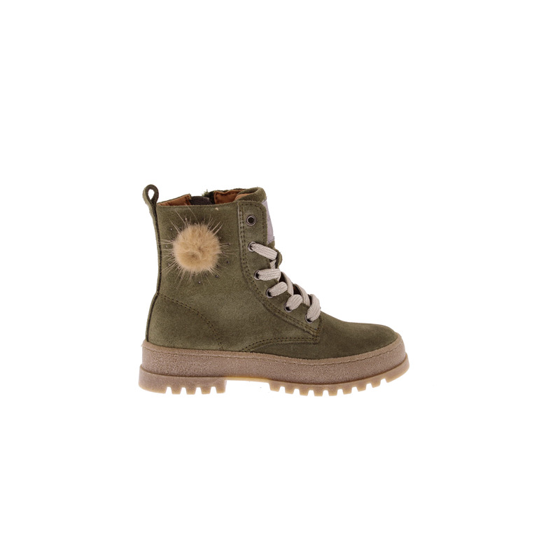 Innocent Shoes Meisjes bottes à lacets vert 1