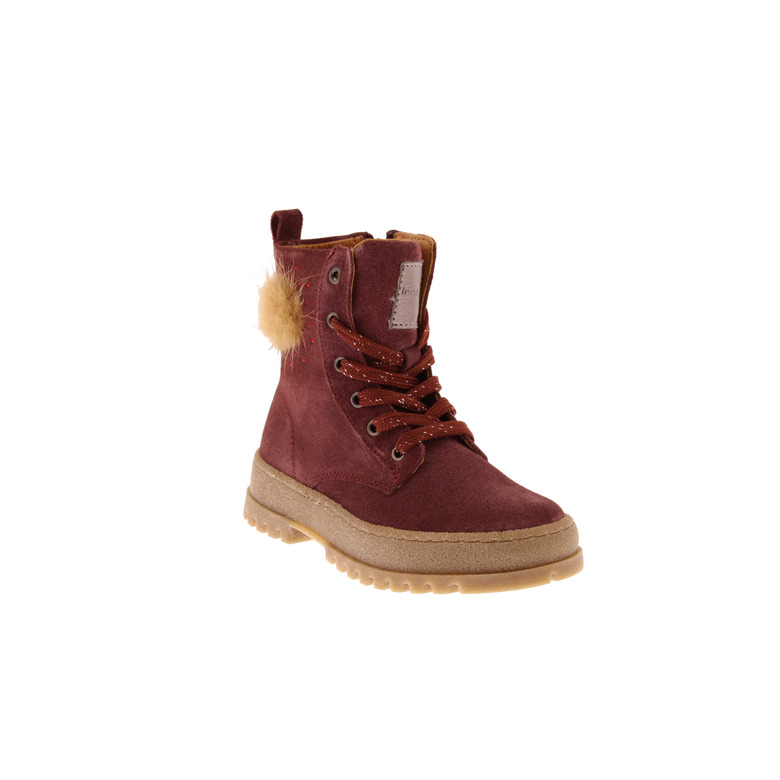 Innocent Shoes Meisjes schnürstiefel bordeaux 2