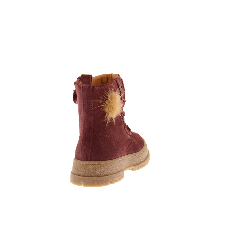 Innocent Shoes Meisjes schnürstiefel bordeaux 4