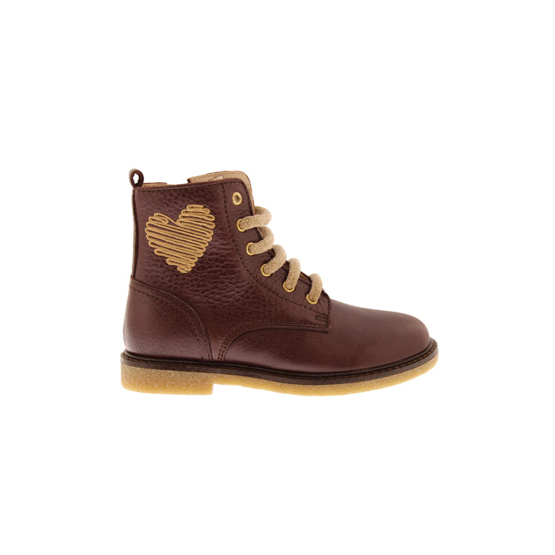 Beberlis bottes à lacets brun 1
