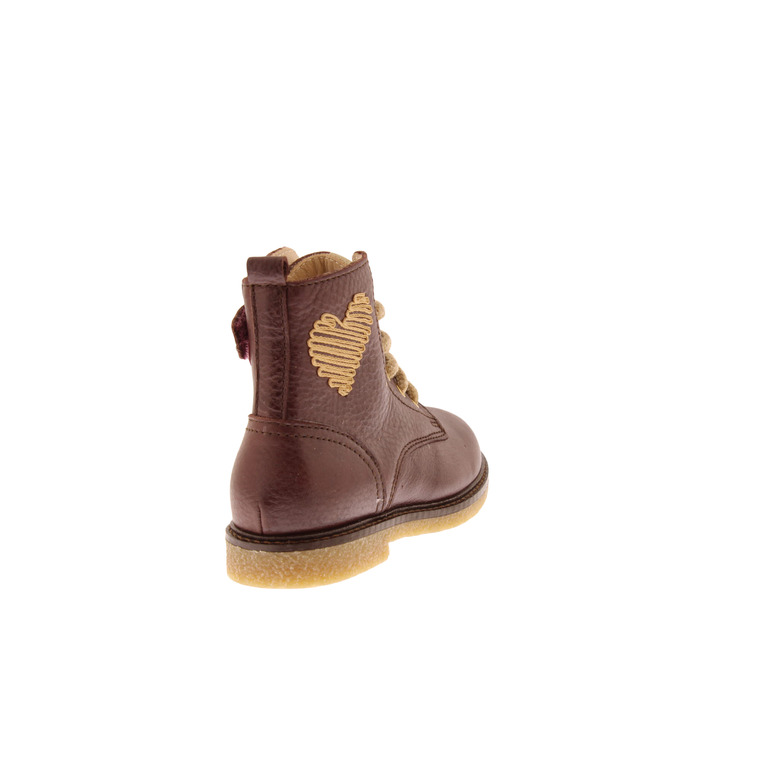 Beberlis bottes à lacets brun 4