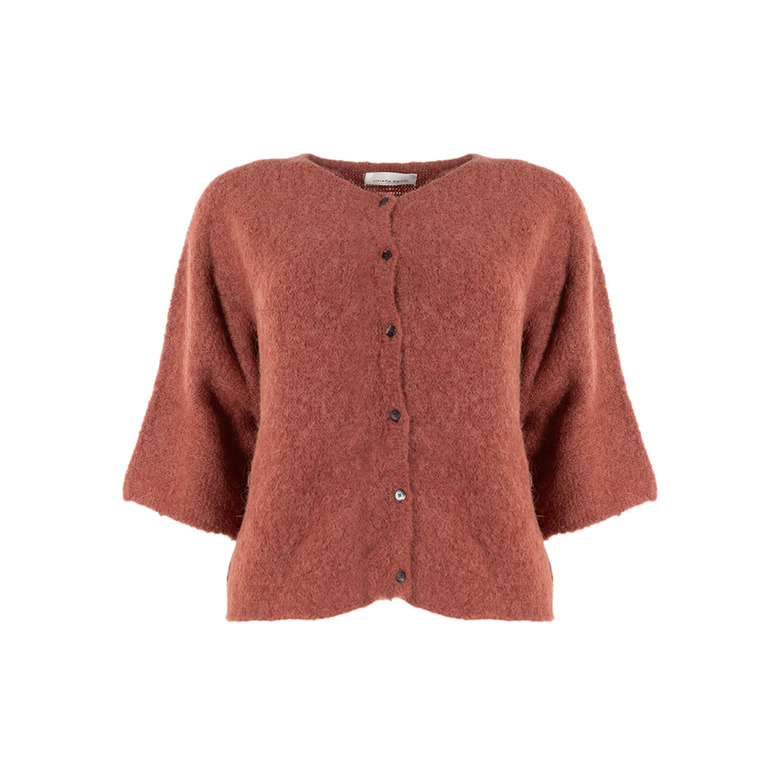 Liviana Conti cardigan orange 1