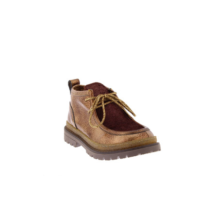 Pom D'api chaussures à lacets bronze