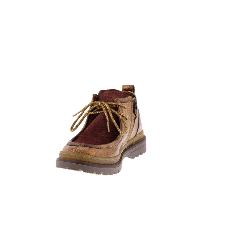 Pom D'api chaussures à lacets bronze 3