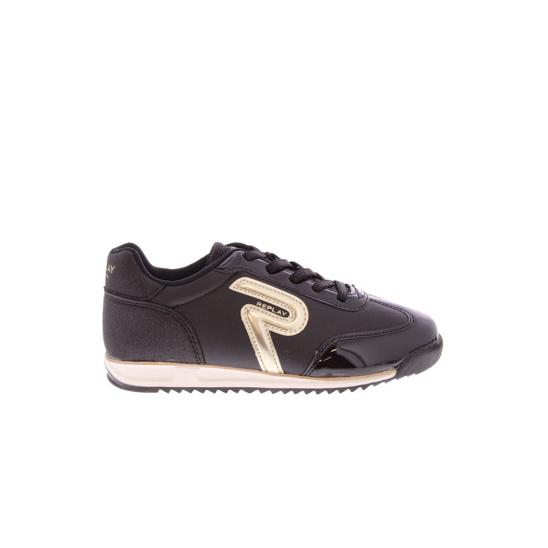 Replay chaussures à lacets noir 1