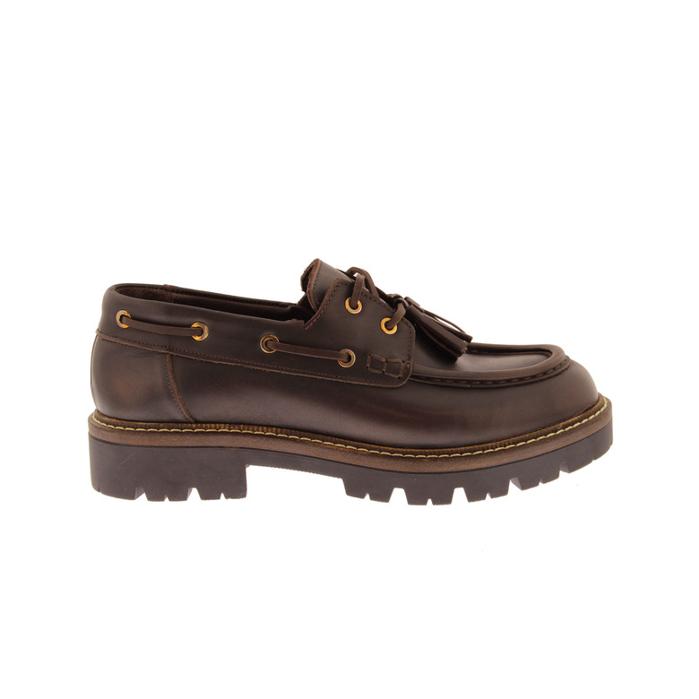 Sweet Lemon chaussures bateau brun 1