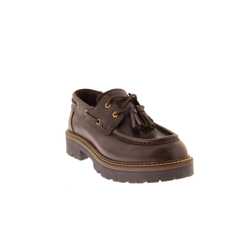 Sweet Lemon chaussures bateau brun 2