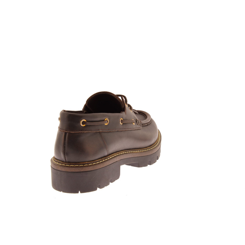 Sweet Lemon chaussures bateau brun 4