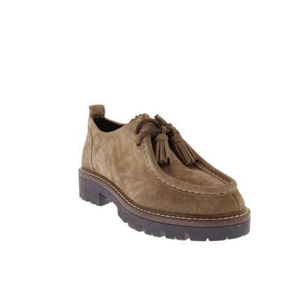 Sweet Lemon chaussures à lacets taupe