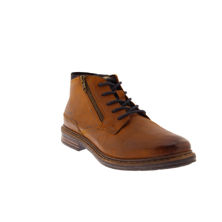 Bugattishoes hoge schoenen cognac