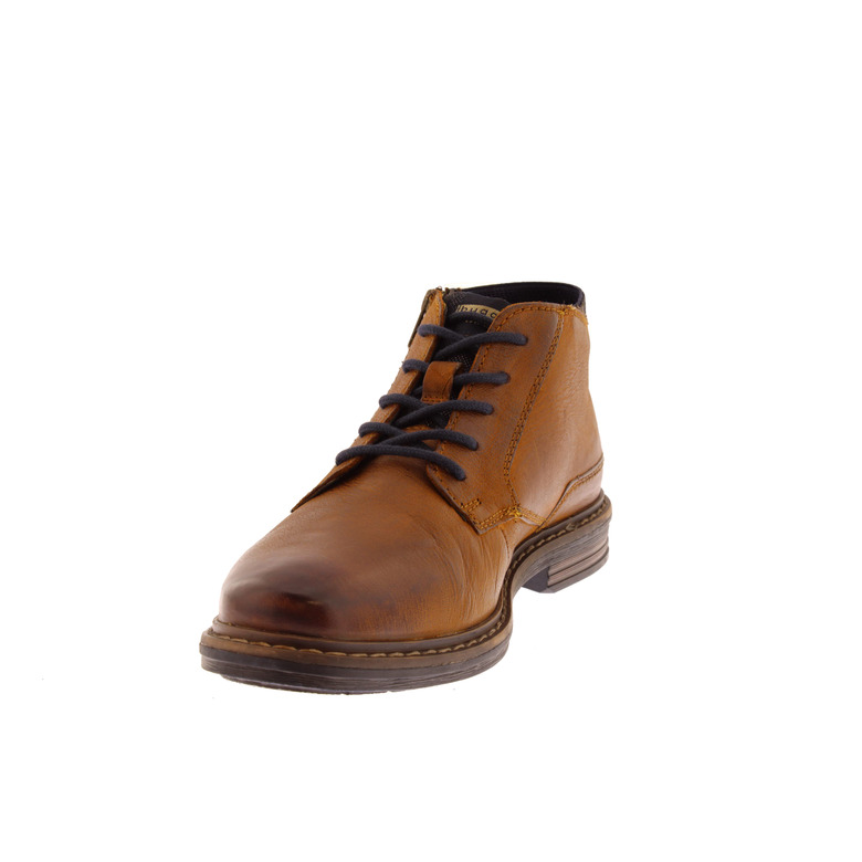 Bugattishoes chaussures hautes cognac 3