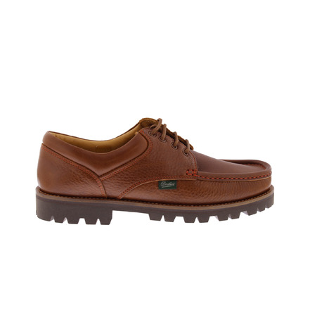 Paraboot chaussures à lacets cognac