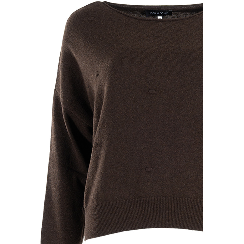 Agua pullover braun 2
