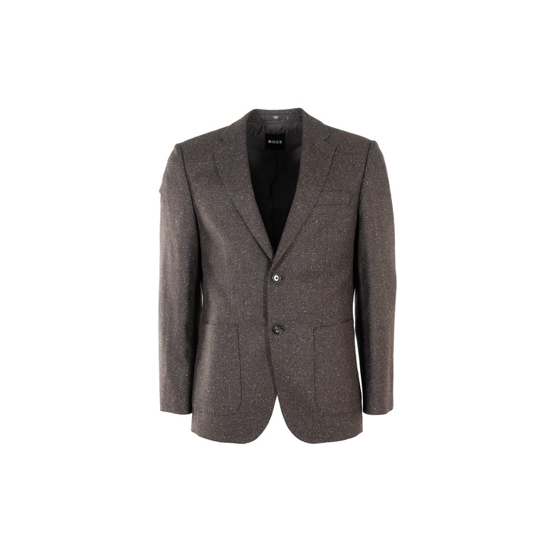 Boss blazer bruin 1