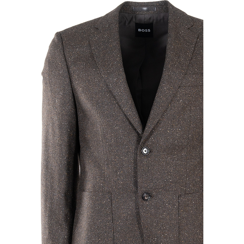 Boss blazer bruin 2