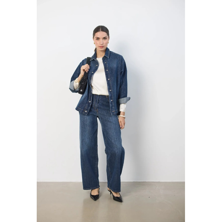 Love At Me blouse blue 2