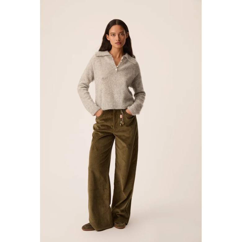 Des Petits Hauts pullover grau 2