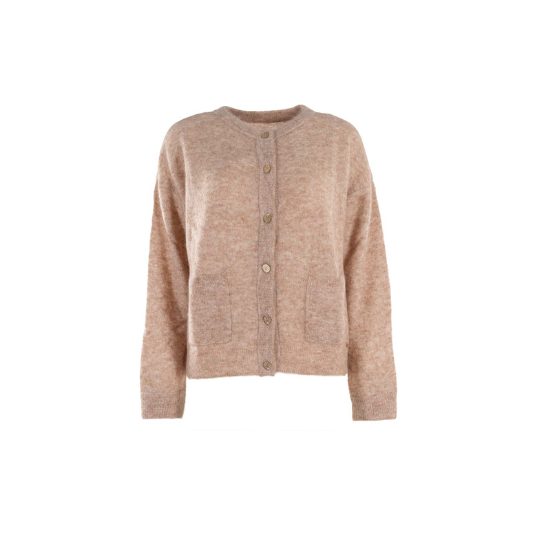 Des Petits Hauts strickjacke beige 1