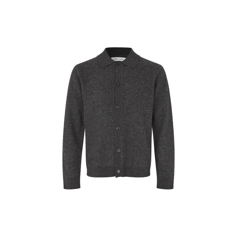 SamsØe SamsØe strickjacke grau 1