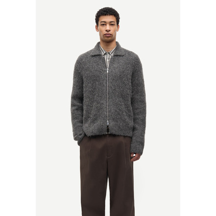 SamsØe SamsØe strickjacke grau