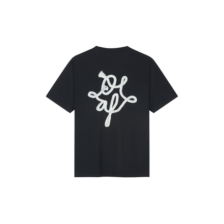 Olaf Hussein t-shirt zwart
