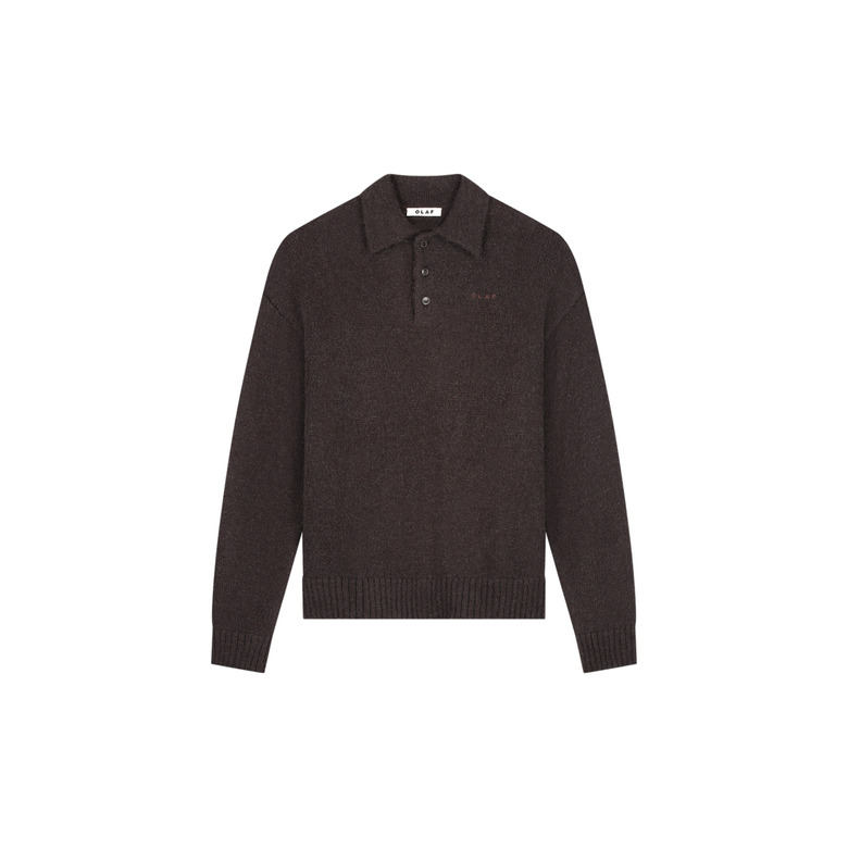 Olaf Hussein pullover braun 1