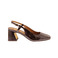 Bobbies slingbacks braun 1
