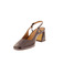 Bobbies slingbacks braun 3