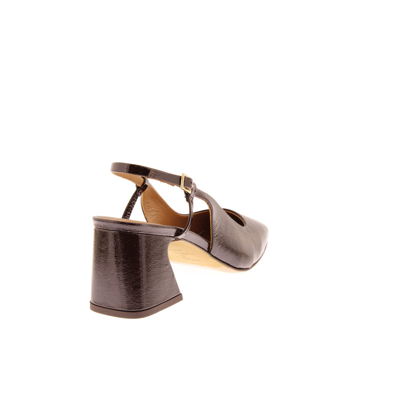 Bobbies slingbacks braun 4