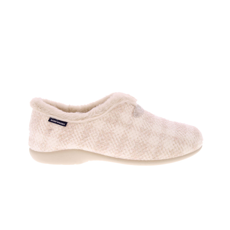Riverwoods pantoffeln beige 1
