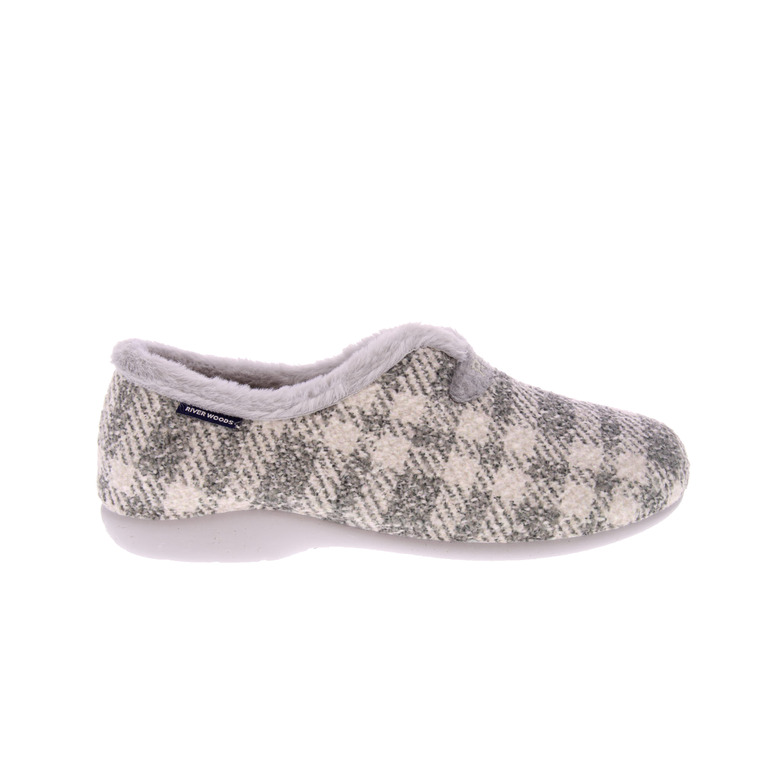 Riverwoods pantoffeln grau 1