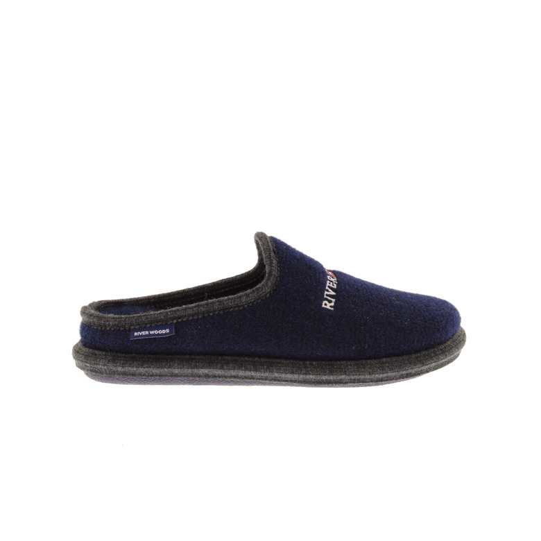 Riverwoods pantoffeln blau 1