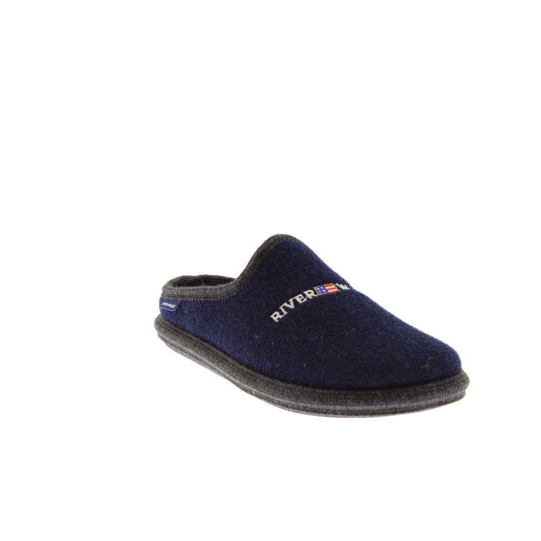 Riverwoods pantoffeln blau 2