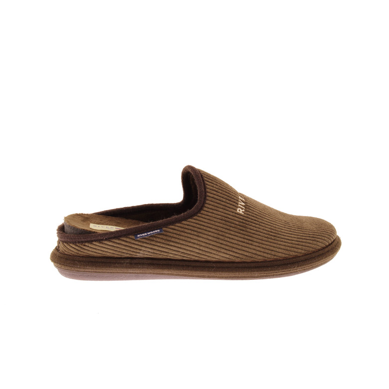 Riverwoods pantoffeln braun 1