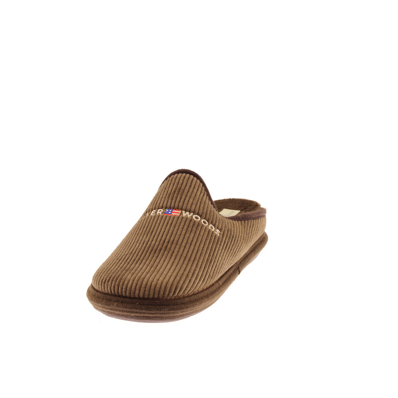 Riverwoods pantoffeln braun 3