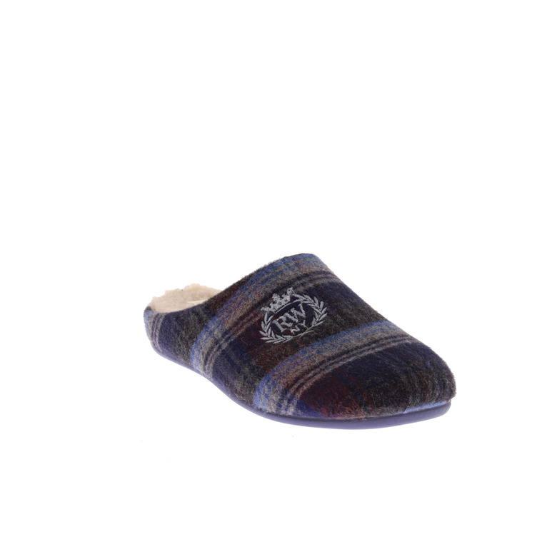 Riverwoods pantoffeln blau 2