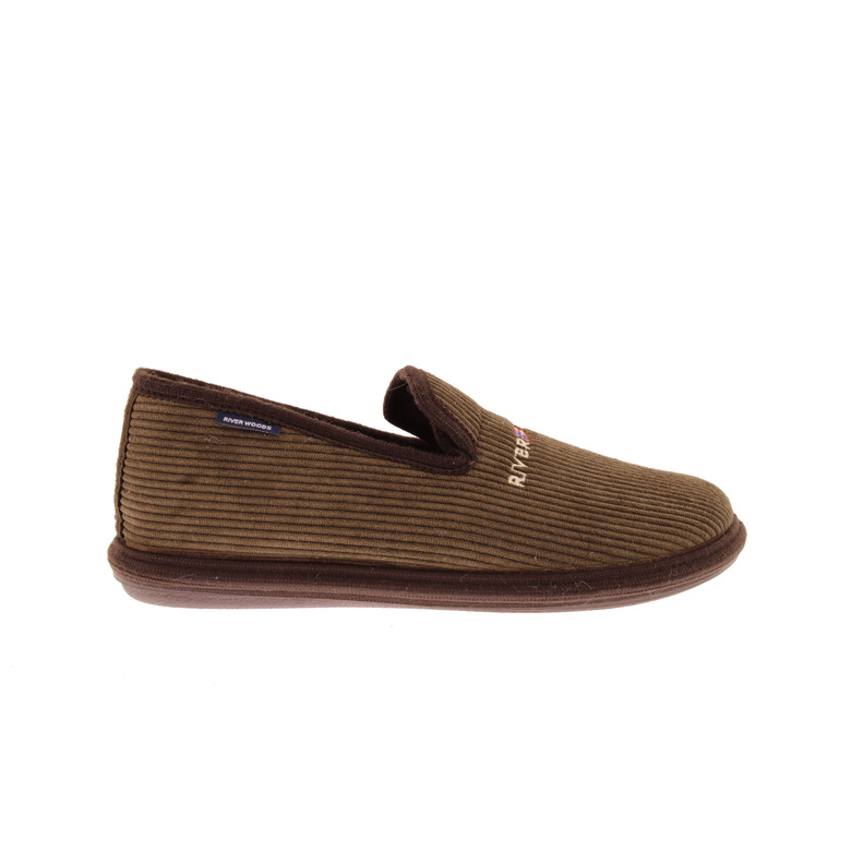 Riverwoods pantoffeln braun 1