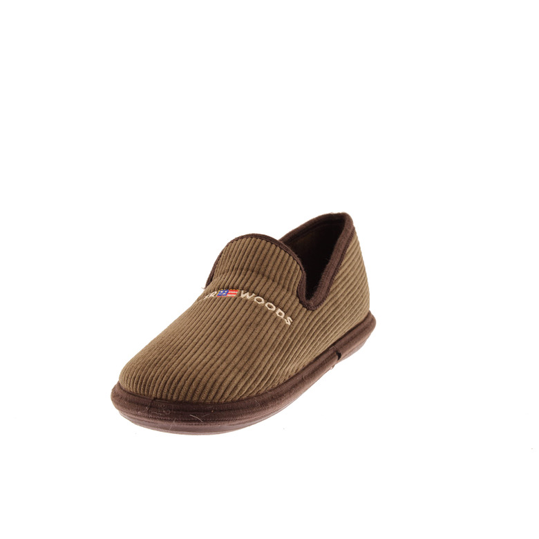 Riverwoods pantoffeln braun 3