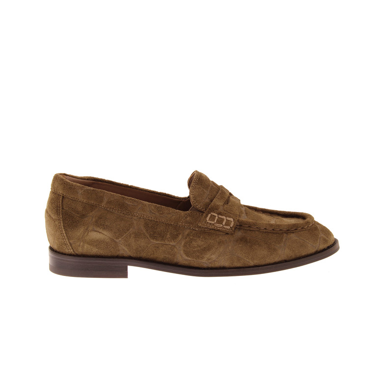 Softwaves mokassins & halbschuhe taupe 1