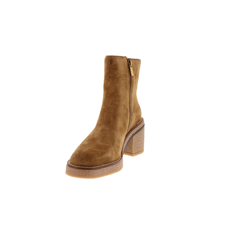 Another Trend stiefelette camel 3