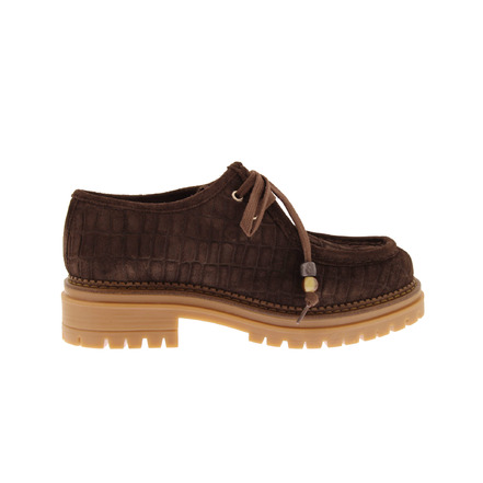 Kmb schnürschuhe braun