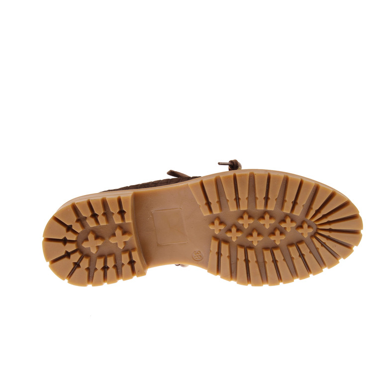 Kmb schnürschuhe braun 5