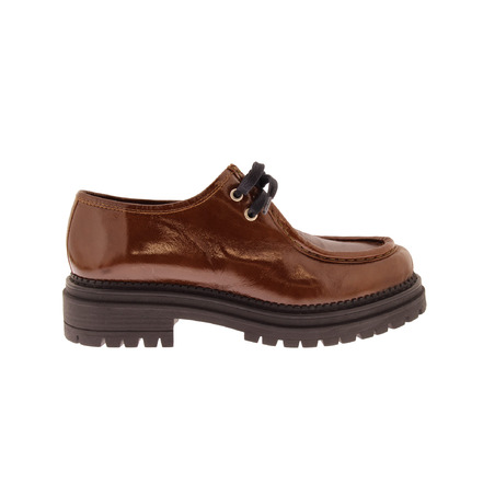 Kmb schnürschuhe cognac
