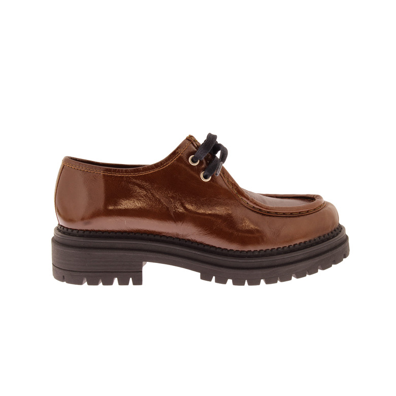 Kmb schnürschuhe cognac 1