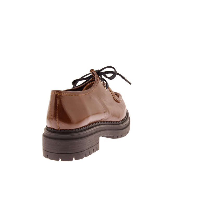 Kmb schnürschuhe cognac 4