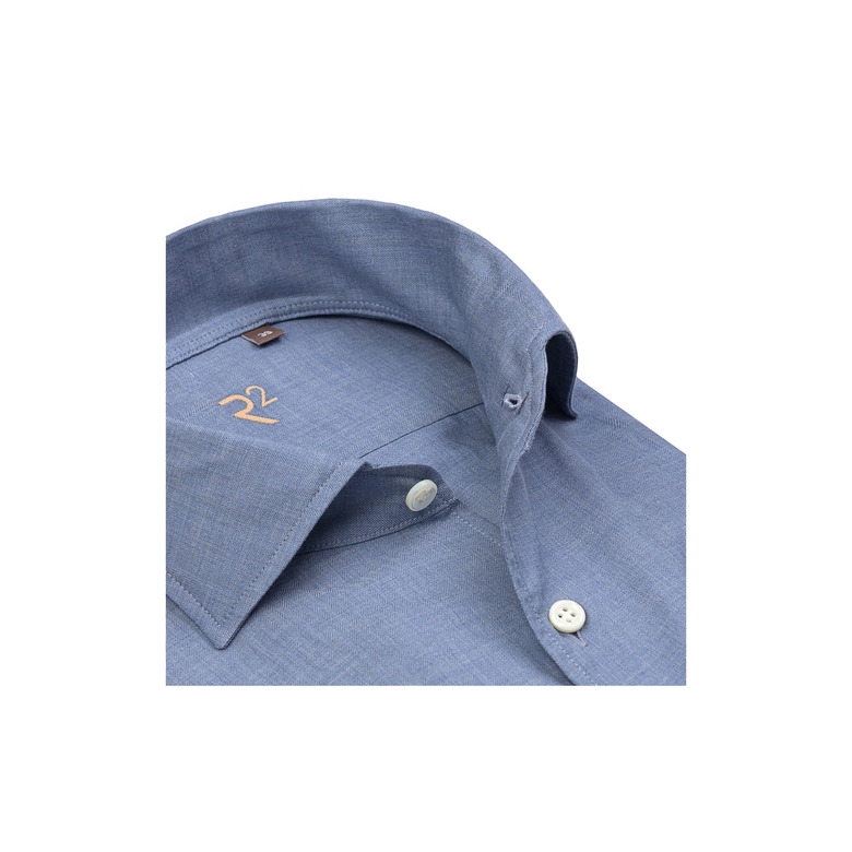 R2 Amsterdam hemd blau 2