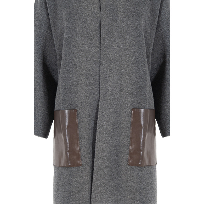 Natan strickjacke grau 2