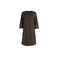 Margittes jurk bruin 1